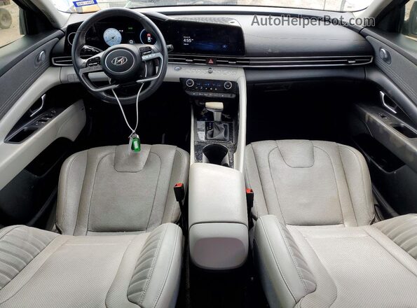 5NPLP4AG5PH114634 2023 HYUNDAI ELANTRA Silver წინა პანელის ხედი