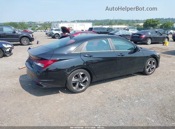 5NPLP4AG7PH105630 2023 HYUNDAI ELANTRA Черный Задняя правая четверть
