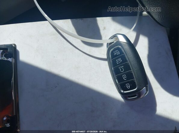 5NPLP4AGXNH078808 2022 HYUNDAI ELANTRA White Widok deski rozdzielczej