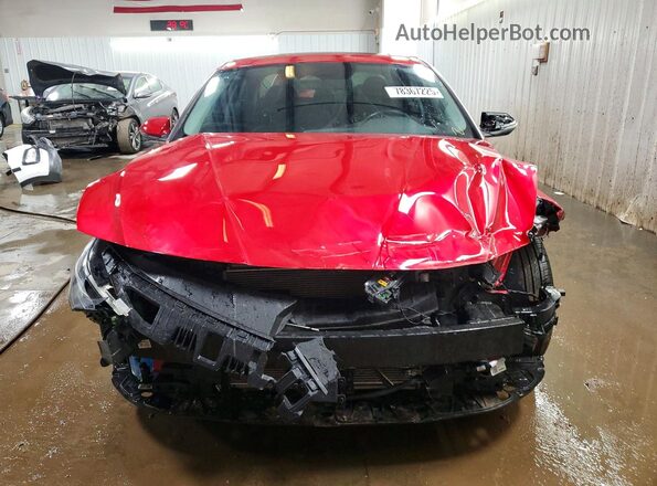 5NPLP4AGXPH107663 2023 HYUNDAI ELANTRA Красный Вид спереди