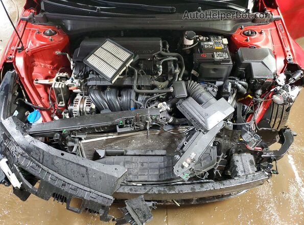 5NPLP4AGXPH107663 2023 HYUNDAI ELANTRA Красный Вид задней части салона