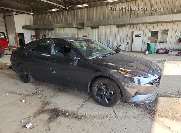 5NPLS4AG0MH006044 2021 HYUNDAI ELANTRA Gray Przód prawy