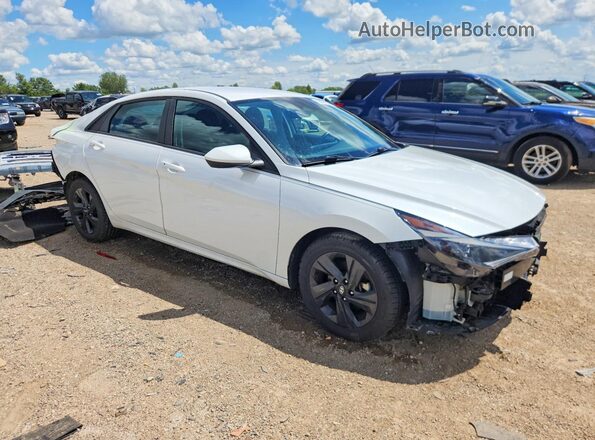 5NPLS4AG0MH047886 2021 HYUNDAI ELANTRA White წინა მარჯვენა