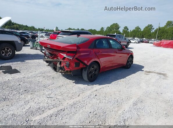 5NPLS4AG0NH060316 2022 HYUNDAI ELANTRA Red Rear right