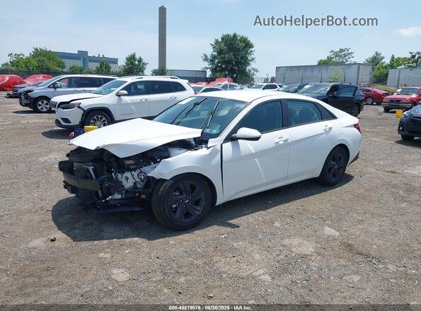 5NPLS4AG0NH077939 2022 HYUNDAI ELANTRA Белый Передняя левая четверть