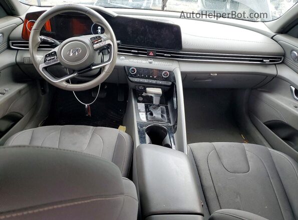 5NPLS4AG0PH087227 2023 HYUNDAI ELANTRA Gray წინა პანელის ხედი