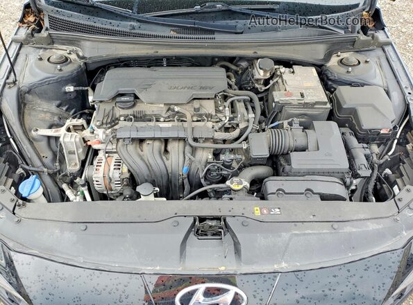 5NPLS4AG0PH087227 2023 HYUNDAI ELANTRA Gray უკანა სალონის ხედი