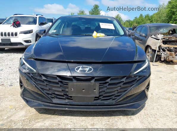 5NPLS4AG0PH106620 2023 HYUNDAI ELANTRA Black Вид щитка приладів