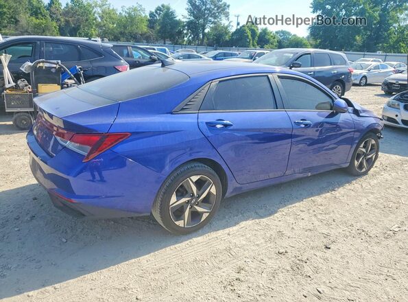5NPLS4AG0PH106794 2023 HYUNDAI ELANTRA Blue Trasero derecho