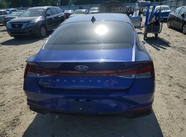 5NPLS4AG0PH106794 2023 HYUNDAI ELANTRA Blue Vista trasera