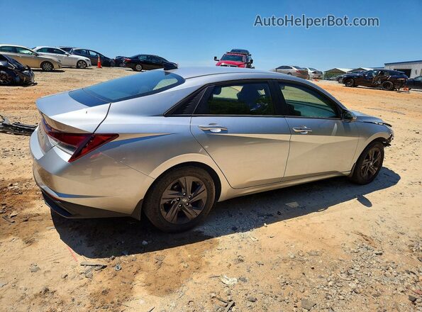 5NPLS4AG1MH049016 2021 HYUNDAI ELANTRA Серебряный Задняя правая четверть