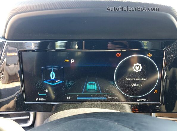 5NPLS4AG1NH059353 2022 HYUNDAI ELANTRA Silver Вид щитка приладів