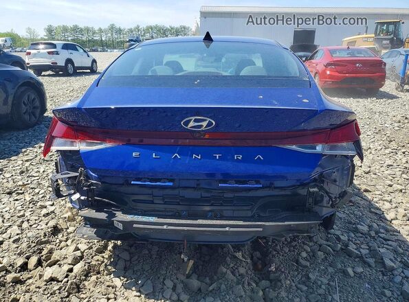 5NPLS4AG1PH099368 2023 HYUNDAI ELANTRA Blue Vista trasera