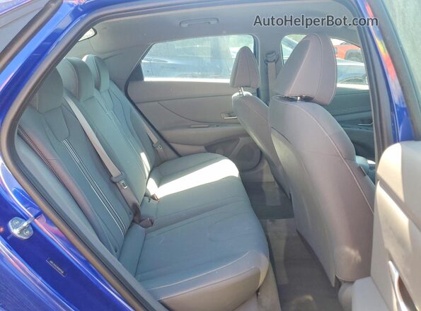 5NPLS4AG1PH099368 2023 HYUNDAI ELANTRA Blue Vista de los asientos traseros