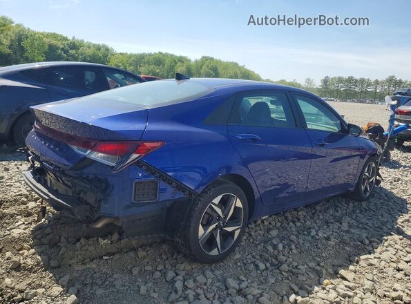 5NPLS4AG1PH099368 2023 HYUNDAI ELANTRA Blue Trasero derecho