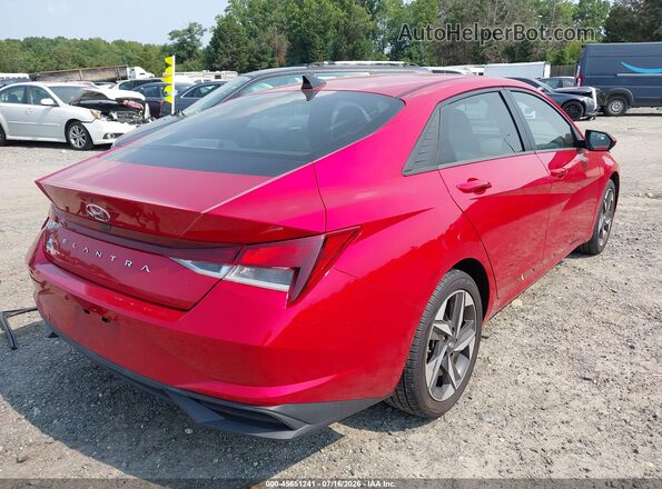 5NPLS4AG1PH102060 2023 HYUNDAI ELANTRA Красный Задняя правая четверть