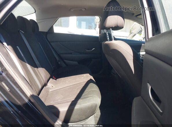 5NPLS4AG2NH074539 2022 HYUNDAI ELANTRA Black Widok naklejki z numerem VIN