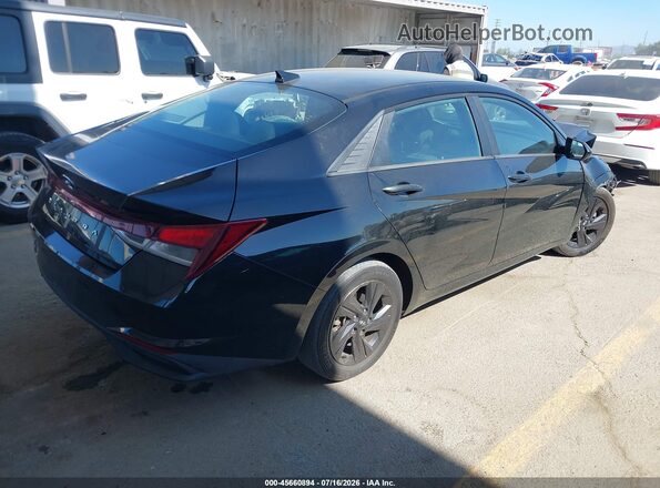 5NPLS4AG2NH074539 2022 HYUNDAI ELANTRA Black Tył prawy