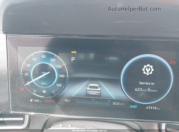 5NPLS4AG2PH091912 2023 HYUNDAI ELANTRA White Widok tylnych siedzeń