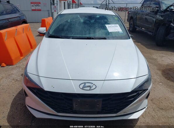 5NPLS4AG2PH091912 2023 HYUNDAI ELANTRA White Widok zestawu wskaźników