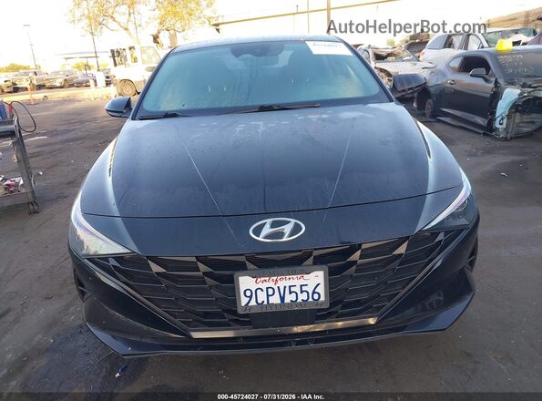 5NPLS4AG2PH096074 2023 HYUNDAI ELANTRA Black Սարքավորումների վահանակի տեսք