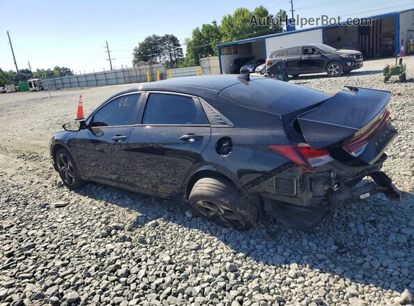 5NPLS4AG2PH118526 2023 HYUNDAI ELANTRA Black Trasero izquierdo