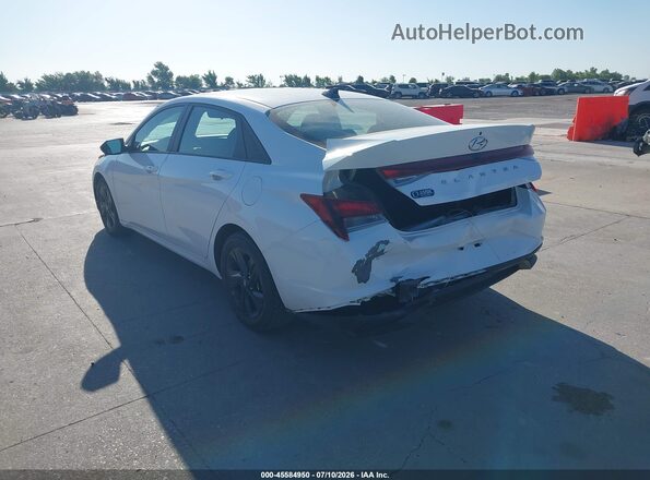 5NPLS4AG3MH003025 2021 HYUNDAI ELANTRA White უკანა მარცხენა