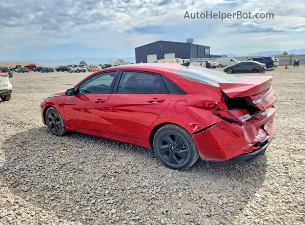 5NPLS4AG3MH005230 2021 HYUNDAI ELANTRA Красный Задняя левая четверть