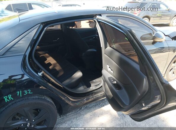 5NPLS4AG3MH010542 2021 HYUNDAI ELANTRA Черный Вид наклейки с VIN-кодом