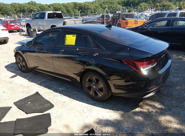 5NPLS4AG3MH010542 2021 HYUNDAI ELANTRA Черный Задняя левая четверть