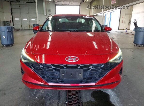 5NPLS4AG3MH027986 2021 HYUNDAI ELANTRA Red Vista frontal