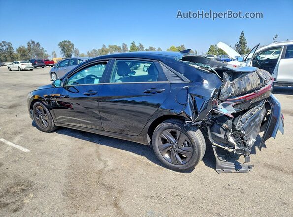 5NPLS4AG3MH029673 2021 HYUNDAI ELANTRA Black Rear left
