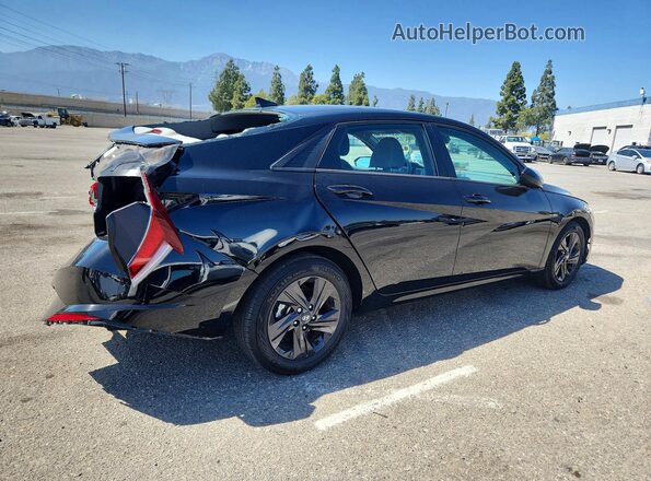 5NPLS4AG3MH029673 2021 HYUNDAI ELANTRA Black Rear right