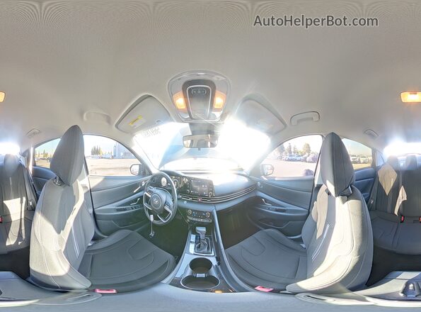 5NPLS4AG3MH031536 2021 HYUNDAI ELANTRA Черный Вид наклейки с VIN-кодом