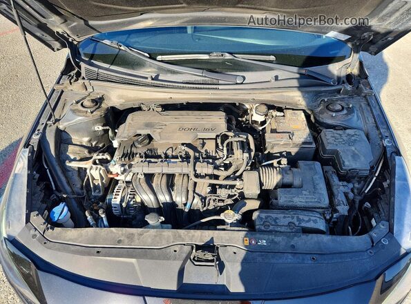 5NPLS4AG3MH031536 2021 HYUNDAI ELANTRA Черный Вид задней части салона