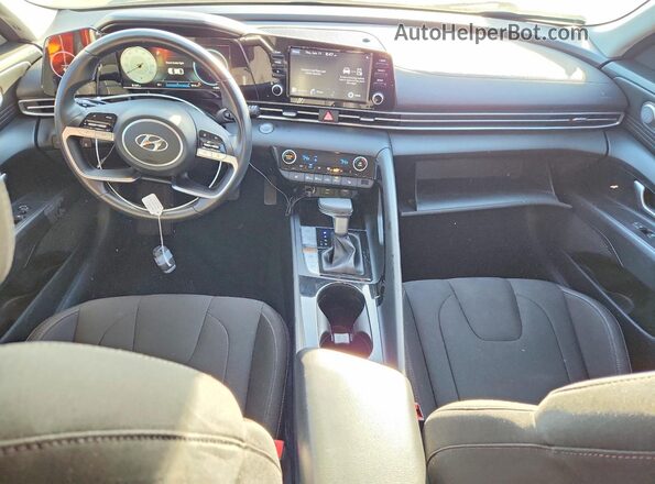 5NPLS4AG3MH031536 2021 HYUNDAI ELANTRA Черный Вид панели приборов