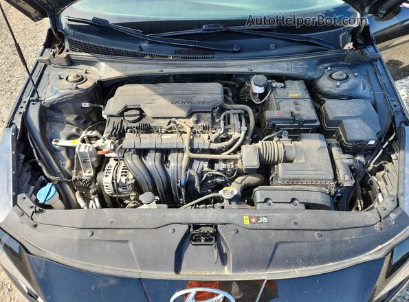 5NPLS4AG3NH084559 2022 HYUNDAI ELANTRA Black Rear interior view