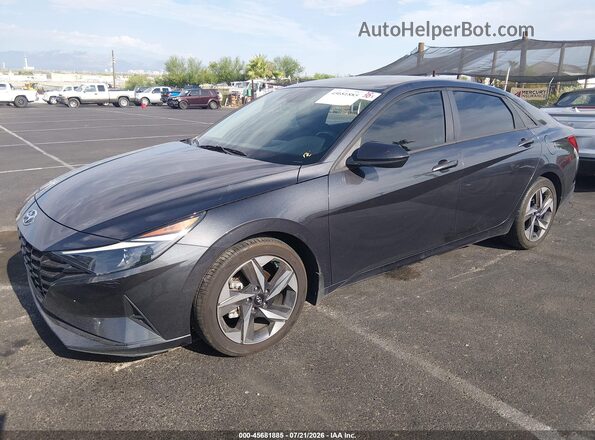 5NPLS4AG3PH093068 2023 HYUNDAI ELANTRA Серый Передняя левая четверть