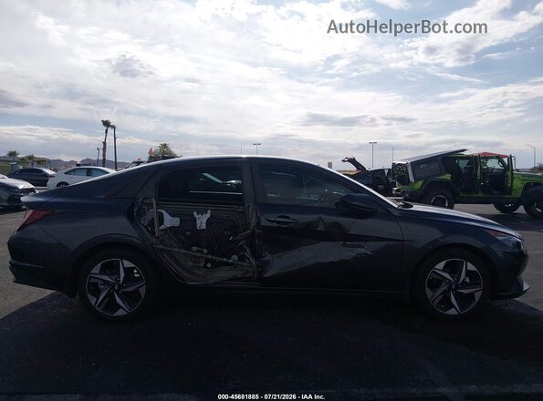 5NPLS4AG3PH093068 2023 HYUNDAI ELANTRA Серый Вид задней части салона