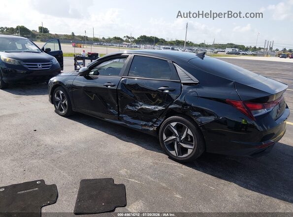 5NPLS4AG3PH107017 2023 HYUNDAI ELANTRA Black Trasero izquierdo