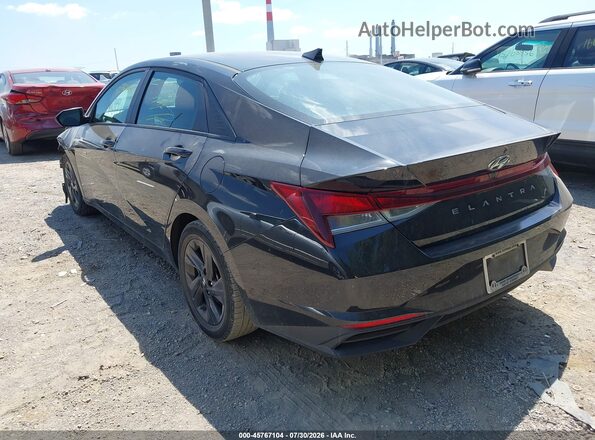 5NPLS4AG4MH003065 2021 HYUNDAI ELANTRA Black Trasero izquierdo