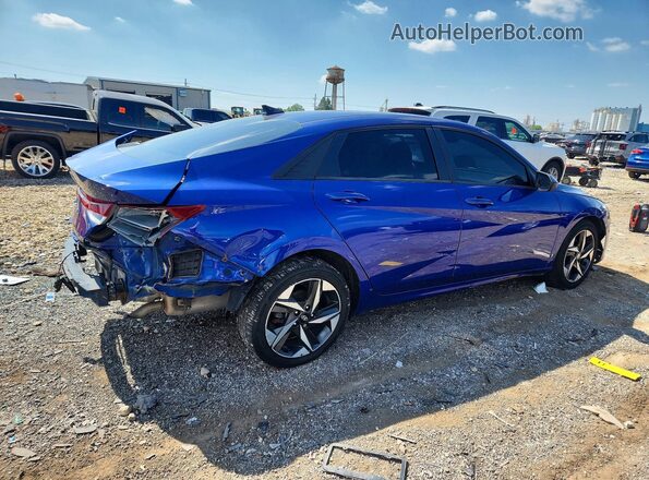 5NPLS4AG4PH098246 2023 HYUNDAI ELANTRA Blue Tył prawy