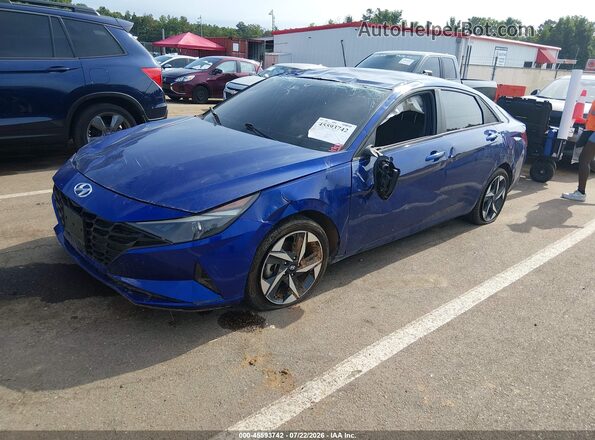 5NPLS4AG4PH101839 2023 HYUNDAI ELANTRA Blue Front left