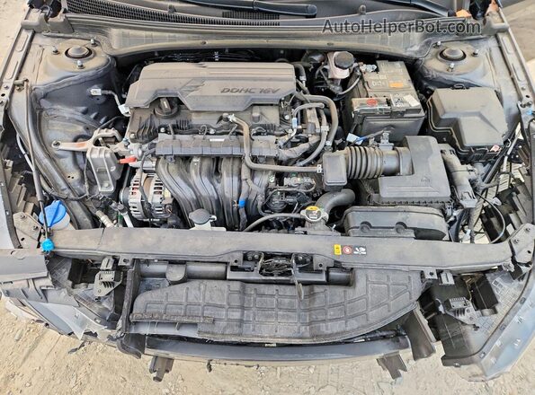 5NPLS4AG4PH107916 2023 HYUNDAI ELANTRA Charcoal უკანა სალონის ხედი