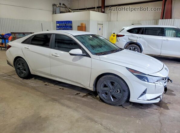 5NPLS4AG5MH005052 2021 HYUNDAI ELANTRA White Delantero derecho