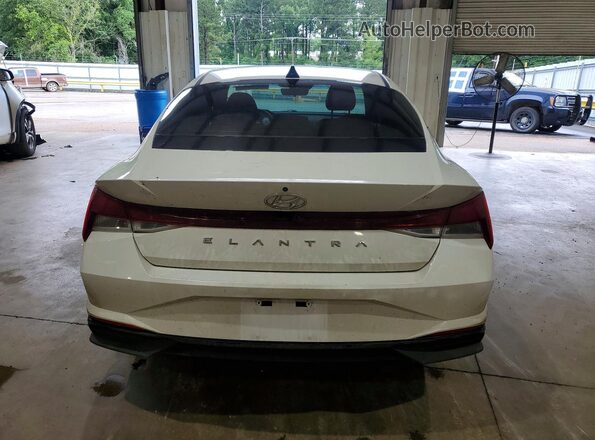 5NPLS4AG5MH005052 2021 HYUNDAI ELANTRA White Vista trasera
