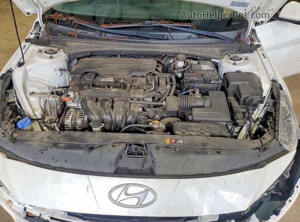 5NPLS4AG5MH005052 2021 HYUNDAI ELANTRA White Vista interior trasera