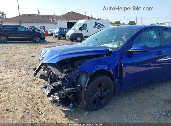5NPLS4AG5MH006959 2021 HYUNDAI ELANTRA Blue წინა ხედი