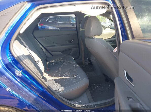 5NPLS4AG5MH006959 2021 HYUNDAI ELANTRA Blue VIN კოდის სტიკერის ხედი