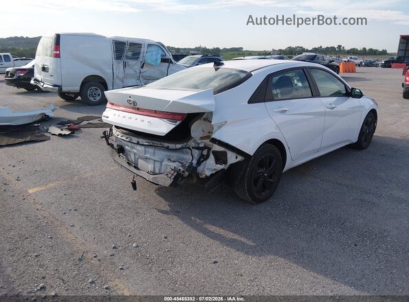 5NPLS4AG5MH030520 2021 HYUNDAI ELANTRA White Trasero derecho